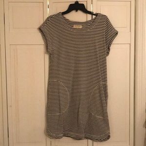 Blue & White Stripped Dress
